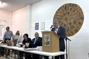 Τιμήθηκε ο Σταύρος Αρναουτάκης για την ανάδειξη του Σοκαρά ως Μαρτυρικό Χωριό