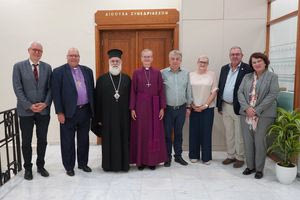 Συνάντηση του Περιφερειάρχη Κρήτης με το Προεδρείο του Συμβουλίου Ευρωπαϊκών Εκκλησιών