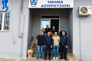 Επίσκεψη της Ένωσης Αστυνομικών Ηρακλείου στο Α.Τ. Αστερουσίων