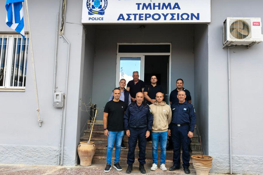Επίσκεψη της Ένωσης Αστυνομικών Ηρακλείου στο Α.Τ. Αστερουσίων