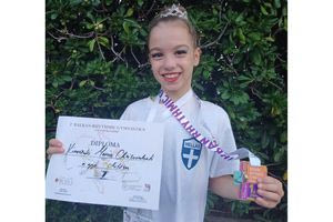 Γυμναστική:  Αθλήτρια  του ΗΡΑ  στο Βαλκανικό