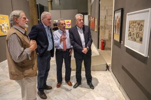 Εγκαινιάστηκε η σπουδαία έκθεση ζωγραφικής του Αριστόδημου στη Βασιλική του Αγίου Μάρκου (video)