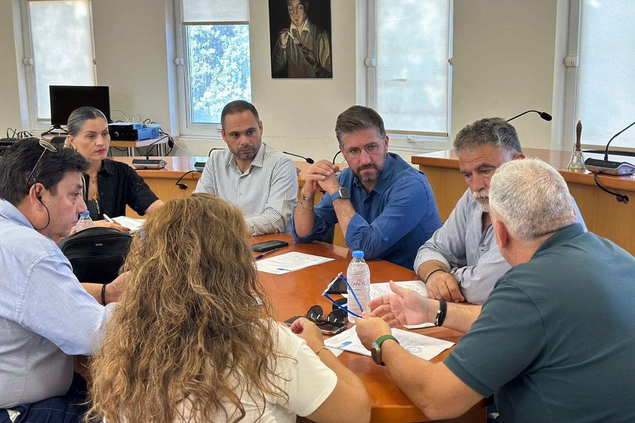 Συνάντηση του Μενέλαου Μποκέα με τον Πολιτιστικό Σύλλογο Μαδέ