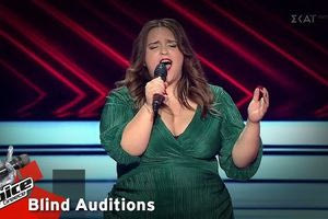 Η Ευαγγελία Κοζορώνη από την Κρήτη εντυπωσίασε στο The Voice