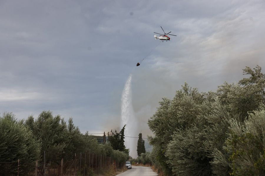 Μεγάλη φωτιά στη Σητεία – Ήχησε το 112