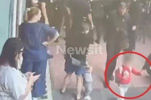 Άγιος Παντελεήμονας: Βίντεο ντοκουμέντο με την 4χρονη στην Αχαρνών να περπατάει μόνη της