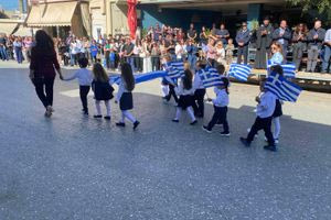 (ΦΩΤΟ) Ο εορτασμός της 28ης Οκτωβρίου 1940 στον Δήμο Γόρτυνας