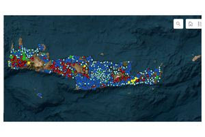 Αδειοδοτημένες και παράνομες γεωτρήσεις: Ο ‘διάτρητος’ χάρτης της Κρήτης