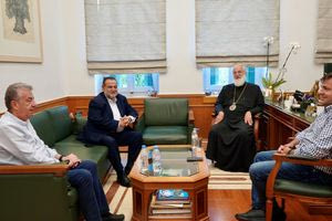 Έπεσαν οι υπογραφές για την αποκατάσταση του Ιερού Ναού Μεταμόρφωσης του Σωτήρος στο Αρκαλοχώρι 