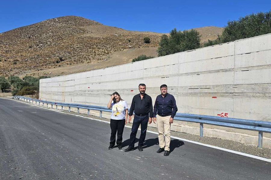 Ολοκληρώθηκε το οδικό έργο Αγ. Θωμάς – Λαράνι – Λούρες