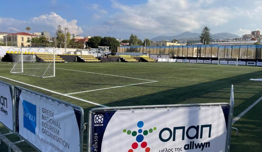 Tο Ρέθυμνο  ζει σε  ρυθμούς μίνι  ποδοσφαίρου