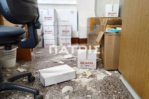 Κατέρρευσε ξανά μέρος οροφής στο Βενιζέλειο – Από τύχη δεν τραυματίστηκε κανείς