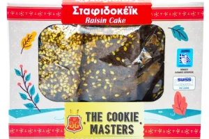 ΕΦΕΤ: Ανακαλείται το προϊόν “σταφιδοκέικ – The Cookie Masters”