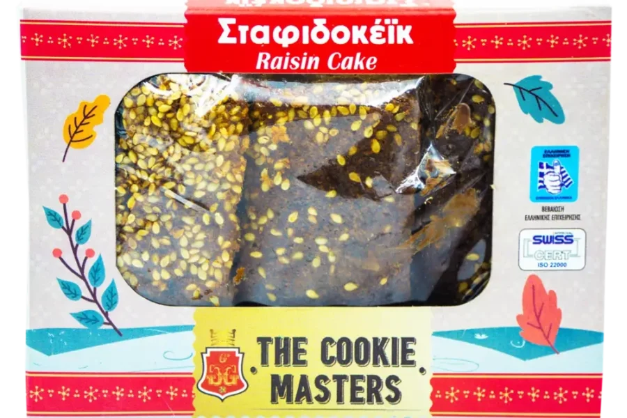 ΕΦΕΤ: Ανακαλείται το προϊόν “σταφιδοκέικ – The Cookie Masters”