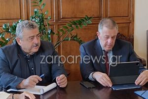 Στα Χανιά ο Νίκος Ταχιάος για τη μελέτη του νέου ΒΟΑΚ