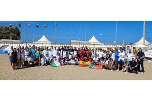 Επιτυχία σημείωσε το Πανευρωπαϊκό Beach Tennis στο Ηράκλειο