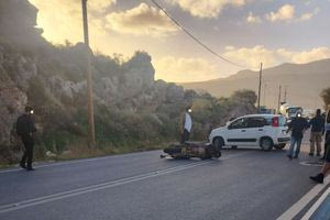 Ένα ακόμα θανατηφόρο ατύχημα στο Καστέλι – Νεκρός νεαρός δικυκλιστής (ΦΩΤΟ)