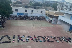 Όμορφες δράσεις συμπαράστασης στον Πάνο Ρούτσι από τους μαθητές του ΓΕΛ Νέας Αλικαρνασσού