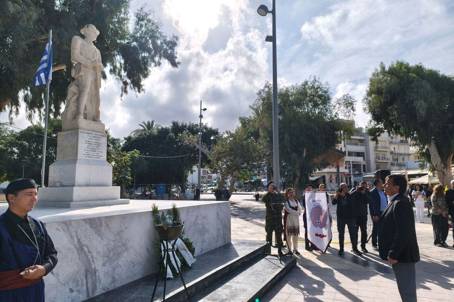 Ηράκλειο: Τιμήθηκε η Εθνική Αντίσταση με δέηση και καταθέσεις στεφάνων