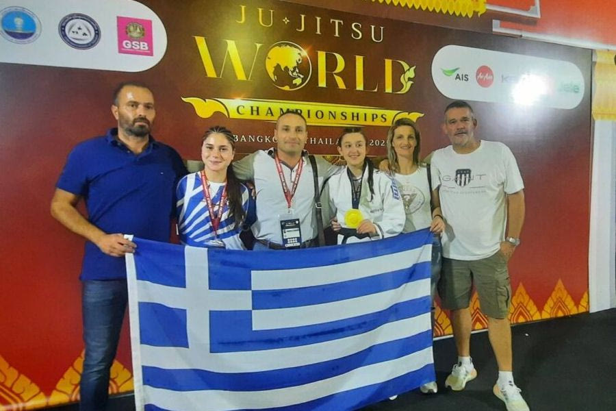 Χρυσό μετάλλιο στο Παγκόσμιο Πρωτάθλημα Ζίου Ζίτσου για την Κατερίνα Βερυκοκίδη