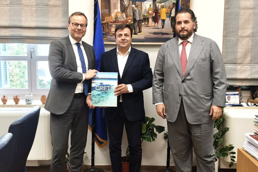 Συνάντηση για ενίσχυση της εμπορικής συνεργασίας Κρήτης – Γερμανίας