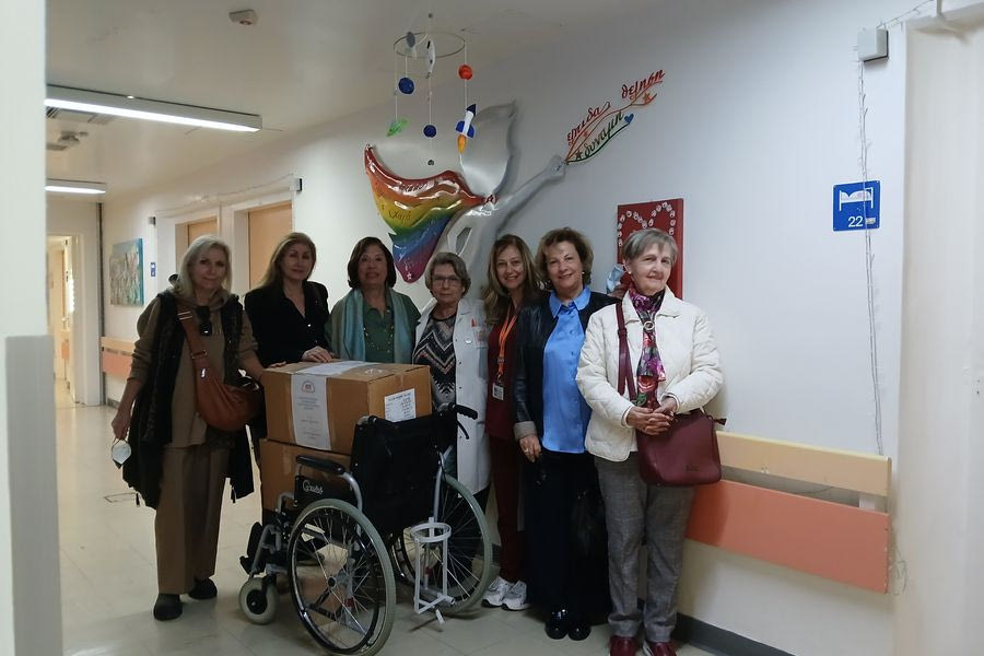 Δύο σπουδαίες δωρεές από το Δίκτυο Παρέμβασης Γυναικών Κρήτης στο ΠΑΓΝΗ