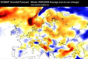 Καιρός: Προβλέψεις χιονόπτωσης για Ευρώπη και Ελλάδα – Τι δείχνει το ECMWF