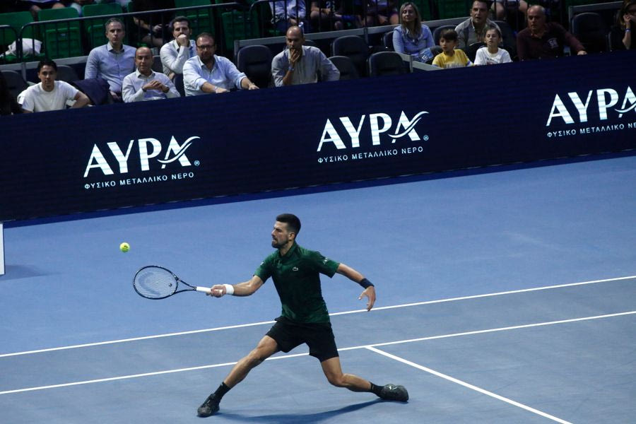 Εντυπωσιακό ντεμπούτο του Τζόκοβιτς στην Αθήνα