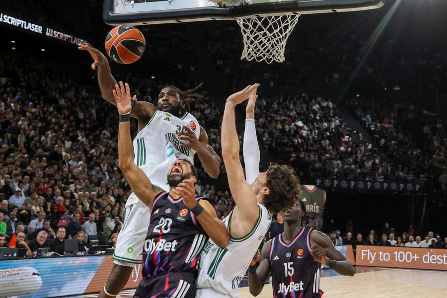 Ευρωλίγκα: Επέστρεψε στις νίκες ο Παναθηναϊκός με μεγάλο “διπλό” στο Παρίσι