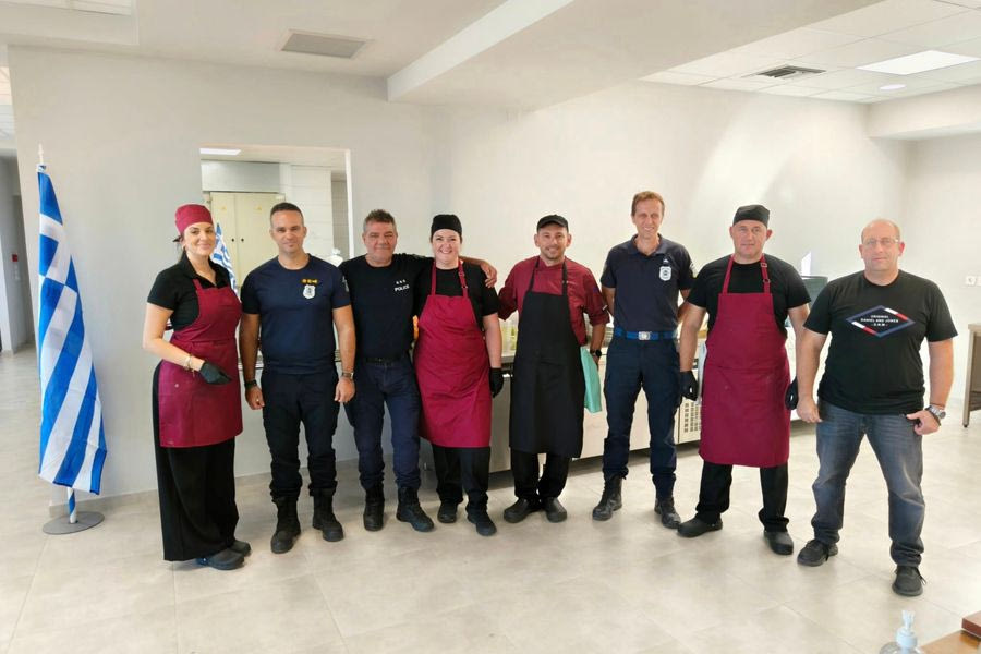 Άνοιξε επίσημα τις πύλες της η Λέσχη Σίτισης του Αστυνομικού Μεγάρου Ηρακλείου