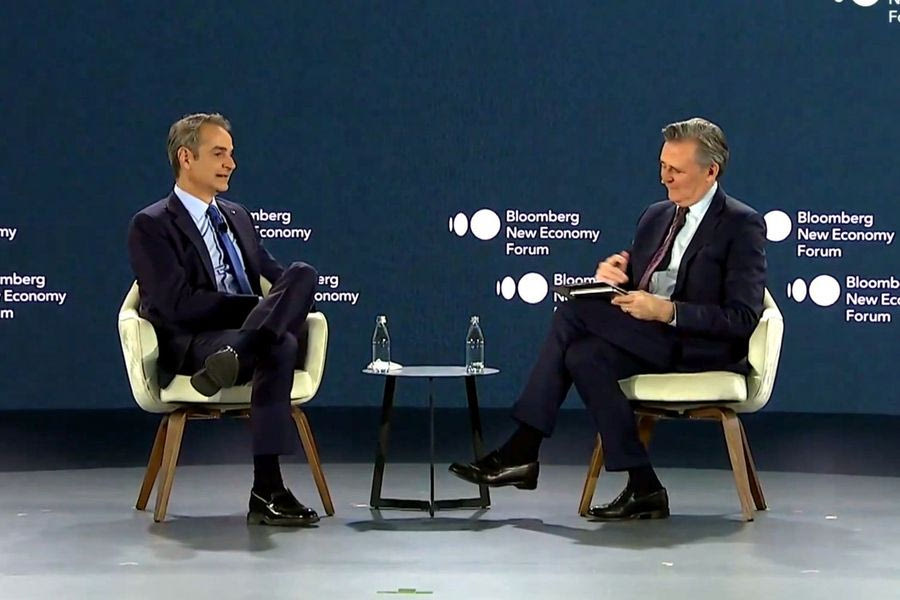 Μητσοτάκης στο Bloomberg Forum: Η Ελλάδα αφήνει πίσω την κρίση – Εκλογές το 2027