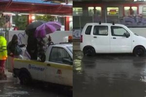 Κακοκαιρία Adel: Μεγάλα προβλήματα στην Αθήνα – Μεταφέρουν κόσμο με καρότσες στον ΗΣΑΠ του Μοσχάτου