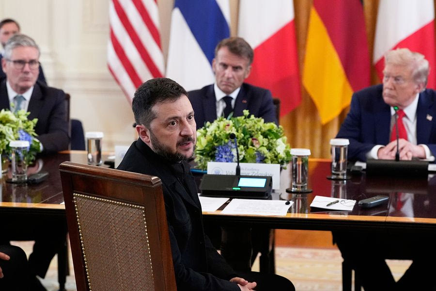 «Καμία συμφωνία χωρίς έγκριση των Ευρωπαίων» – Επικοινωνία Ζελένσκι με Μερτς, Μακρόν, Στάρμερ