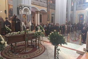 Δάκρυα συγκίνησης στην κηδεία του διακεκριμένου πανεπιστημιακού Χάρη Πλατανάκη