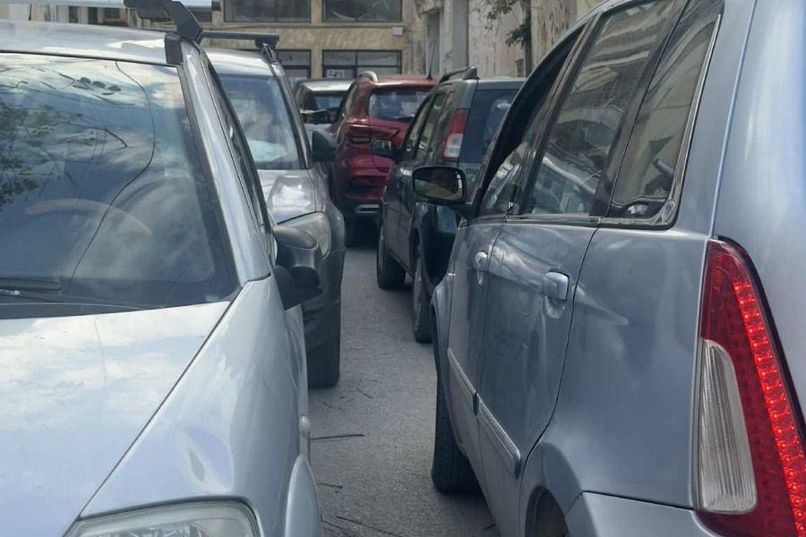 Ηράκλειο: Μποτιλιάρισμα λόγω έργων στην Αγία Τριάδα