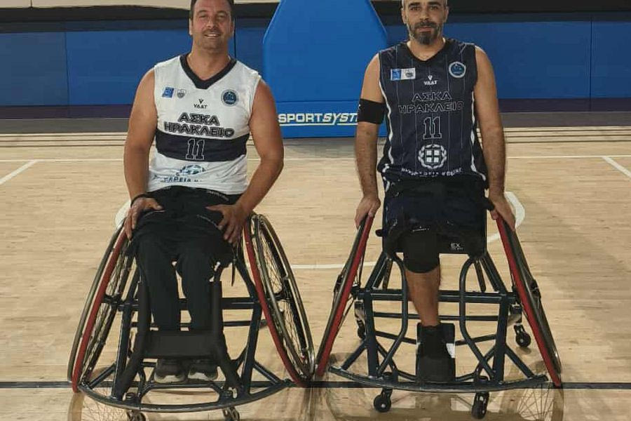 Μπάσκετ με αμαξίδιο: Δύο αθλητές του ΑΣΚΑ Ηράκλειο στο 1ο All Star Game