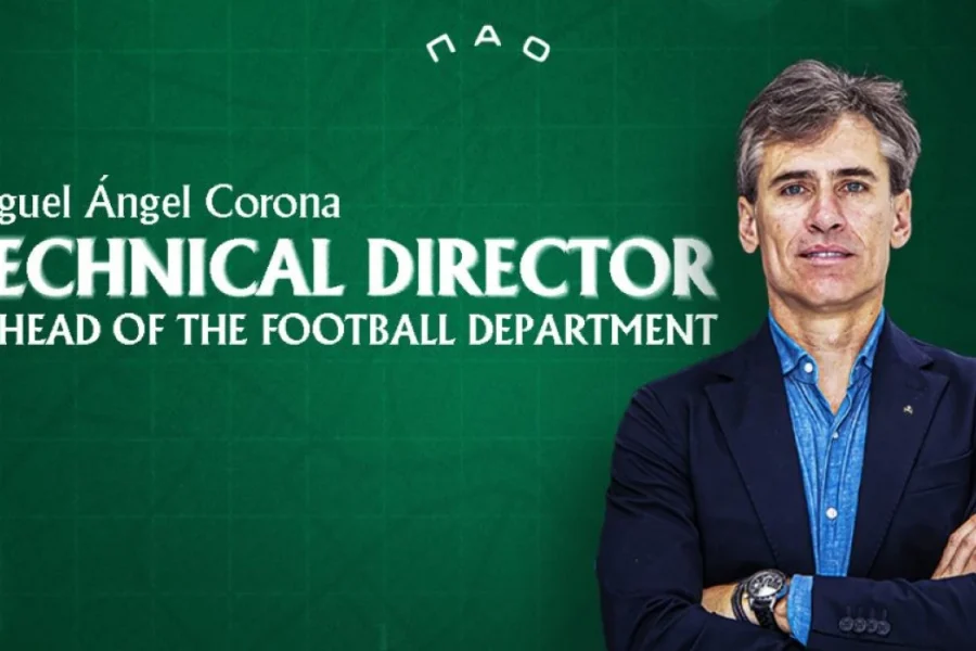 Νέος τεχνικός διευθυντής του Παναθηναϊκού ο Ισπανός Κορόνα