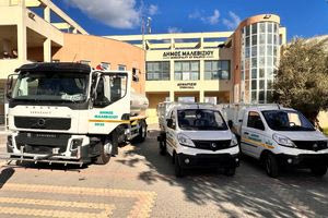 Ενίσχυση του στόλου του Δήμου Μαλεβιζίου με τρία νέα οχήματα 