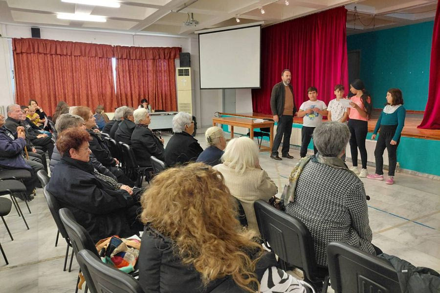 Μήνυμα καλοσύνης και αγάπης από το ΚΗΦΗ του Δήμου Μινώα Πεδιάδας και το 2ο Δημοτικό Σχολείο Αρκαλοχωρίου