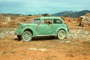 Αυτοκίνητο στην Κρήτη, την περίοδο 1951-1954