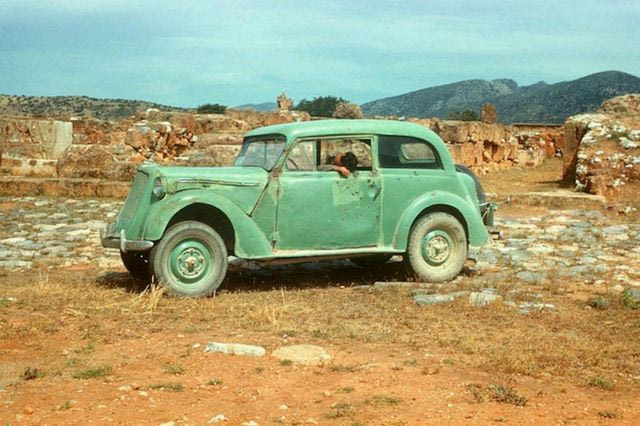 Αυτοκίνητο στην Κρήτη, την περίοδο 1951-1954