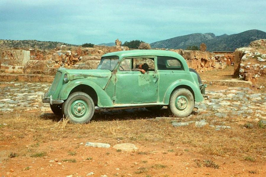 Αυτοκίνητο στην Κρήτη, την περίοδο 1951-1954