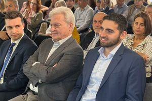 Ο Κωνσταντίνος Κεφαλογιάννης στην εκδήλωση της Ένωσης Ασκουμένων και Νέων Δικηγόρων Ηρακλείου