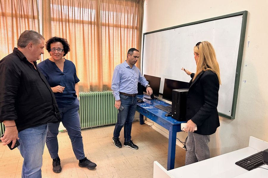 Παρεμβάσεις στα σχολικά κτίρια στον Κρουσώνα από το Δήμο  Μαλεβιζίου