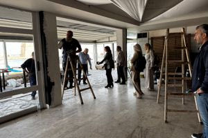 Ανακαινίζεται το ιστορικό Café Restaurant «Marina»