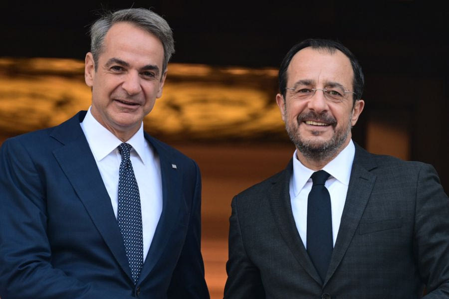 Κοιτάσματα, αγωγοί και καλώδιο στην ατζέντα Κ. Μητσοτάκη – Ν. Χριστοδουλίδη