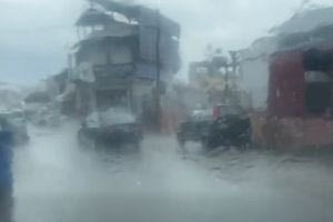 Προβλήματα σε αρκετές περιοχές του Ηρακλείου από τη νεροποντή – video