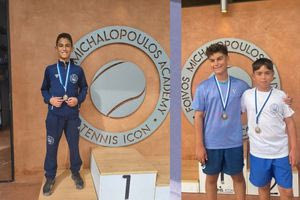 Χάλκινος στο 5ο Πανελλαδικό Ε1 τένις  ο Πετράκης του «Ηράκλειο» ΟΑΑ