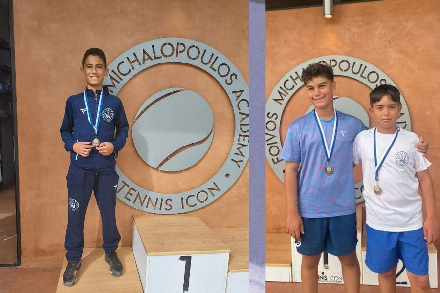 Χάλκινος στο 5ο Πανελλαδικό Ε1 τένις  ο Πετράκης του «Ηράκλειο» ΟΑΑ