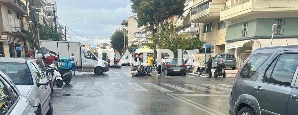 Τροχαίο το πρωί στο Ηράκλειο – Τραυματίστηκε οδηγός μηχανής